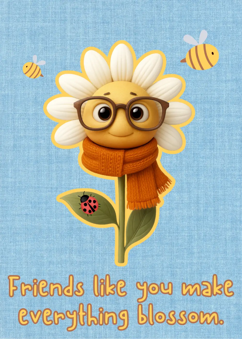 Friendship Flower - free ecard